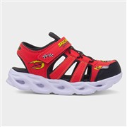 Skechers Thermo Splash Kids Red Light Up Sandal (Click For Details)