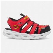 Skechers Thermo Splash Kids Red Light Up Sandal (Click For Details)