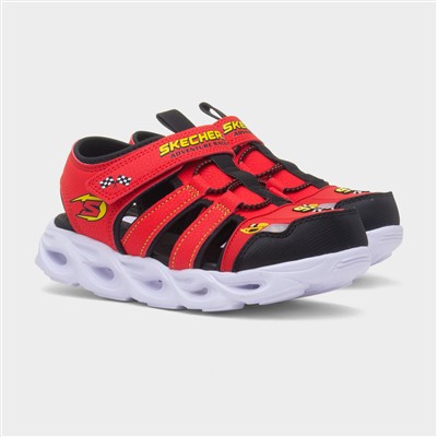 Thermo Splash Kids Red Light Up Sandal