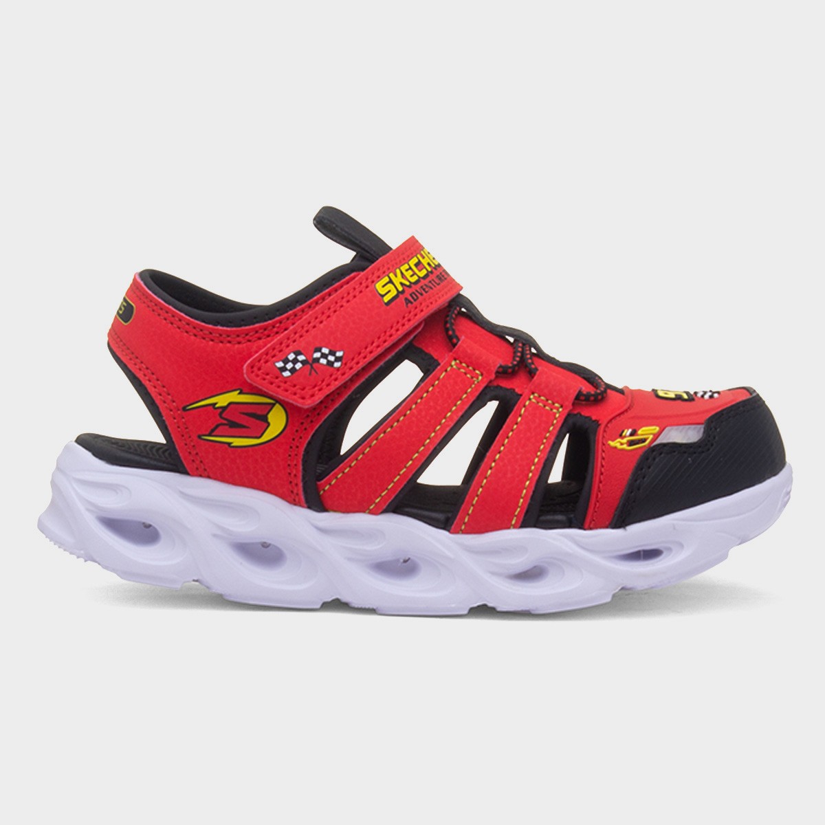 Thermo Splash Kids Red Light Up Sandal