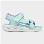 Skechers Sola Glow Kids Blue Light Up Sandal (Click For Details)