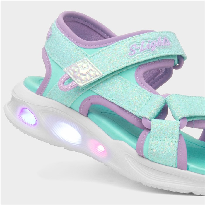 Sola Glow Kids Blue Light Up Sandal