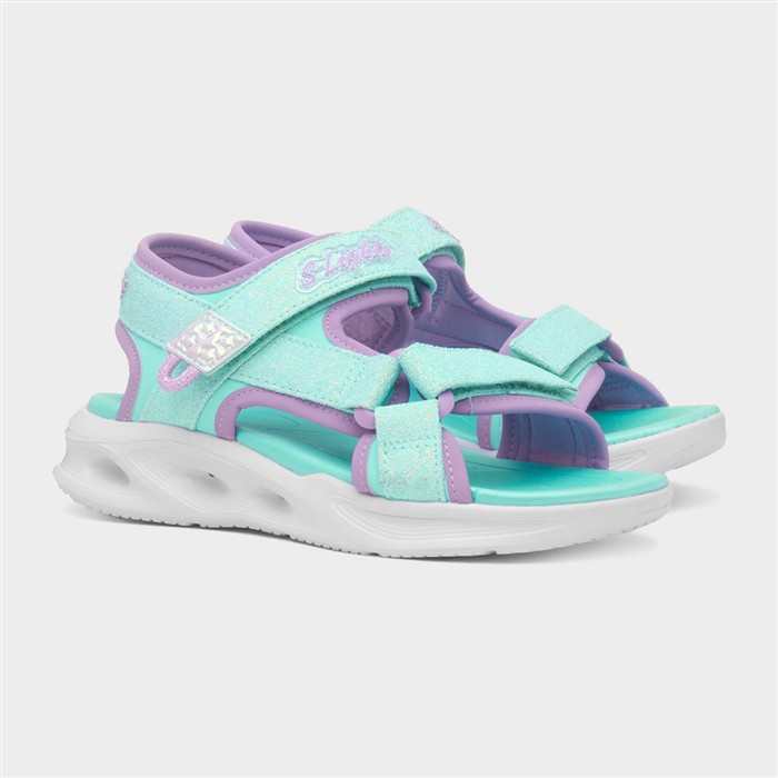 Sola Glow Kids Blue Light Up Sandal