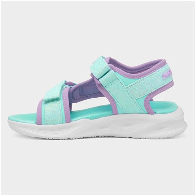 Sola Glow Kids Blue Light Up Sandal