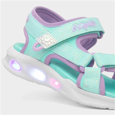 Sola Glow Kids Blue Light Up Sandal