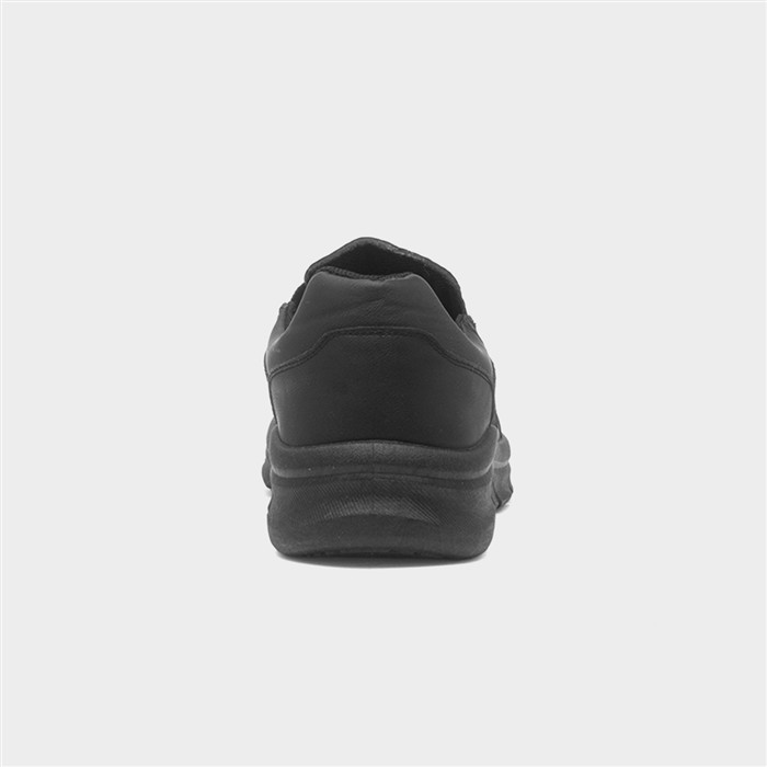 Mens Black Slip On Shoes