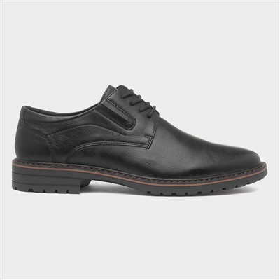 Benito Mens Black Lace Up Shoe