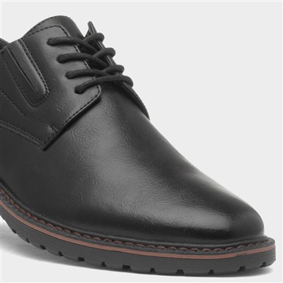 Men's Black Lace Up Shoes