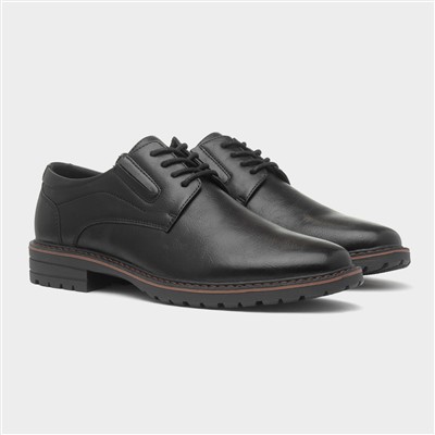 Men's Black Lace Up Shoes