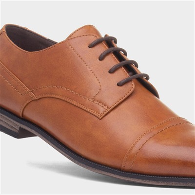 Harper Mens Tan Lace Up Shoe