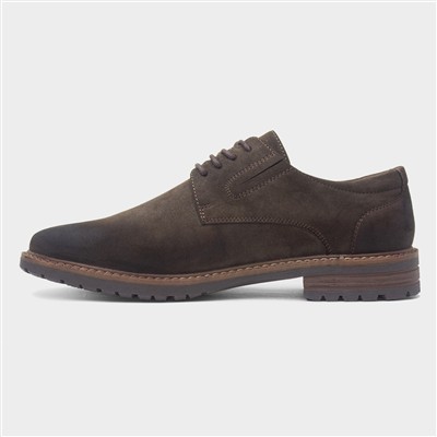 Mens Brown Lace Up Shoe