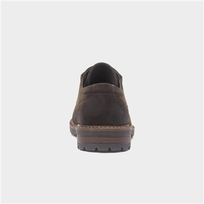 Mens Brown Lace Up Shoe