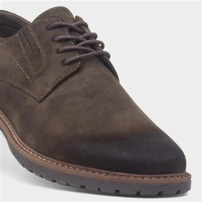 Mens Brown Lace Up Shoe