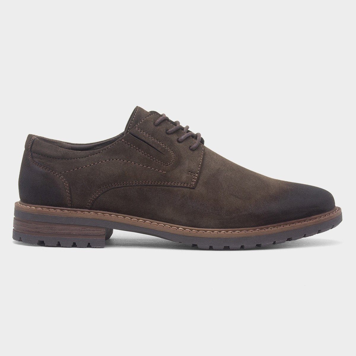 Mens Brown Lace Up Shoe
