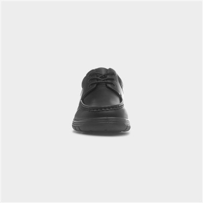 Men's Black Lace Up Shoes
