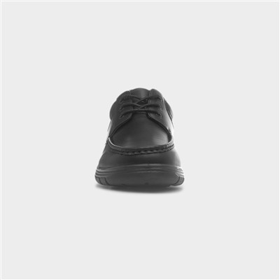 Men's Black Lace Up Shoes