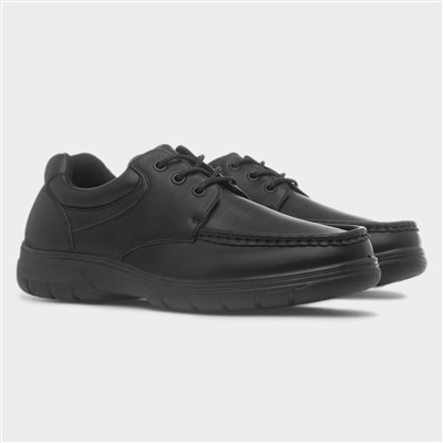 Men's Black Lace Up Shoes