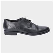 Hush Puppies Ollie Cap Toe Lace Up Shoe in Black (Click For Details)