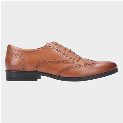 Oaken Brogue Lace Up Shoe in Brown