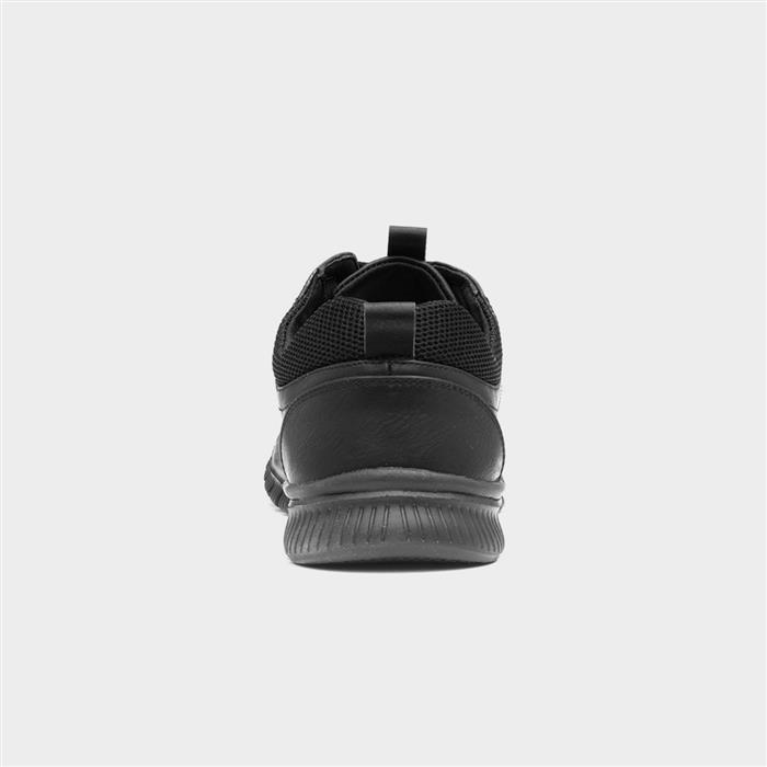 Harry Mens Black Lace Up Shoe