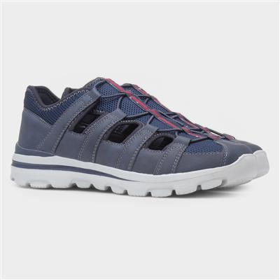 Rodney Mens Navy Fisherman Sandal