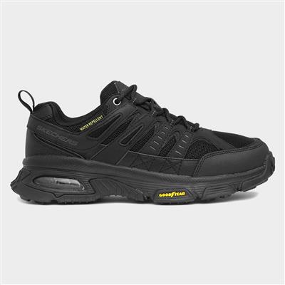 Skech-Air Men's Black Walking Shoe