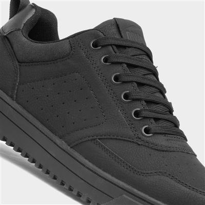 Foden Mens Black Lace Up Casual Shoe