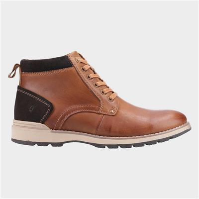 Mens Dean Lace Up Boot in Brown