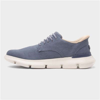 Slip Ins Garza Clive Mens Blue Vegan Shoe