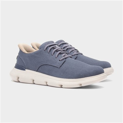Slip Ins Garza Clive Mens Blue Vegan Shoe