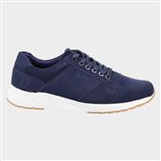 Cotswold Mens Hankerton Lace Up Suede Shoe in Navy (Click For Details)