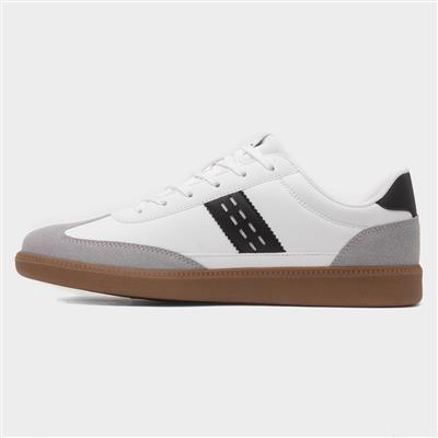 Rice Mens White Casual Shoe