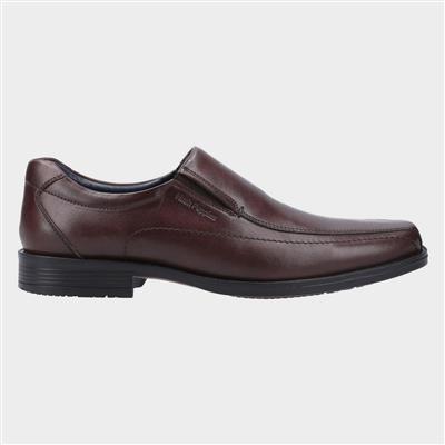 Brody Mens Leather Shoe in Brown