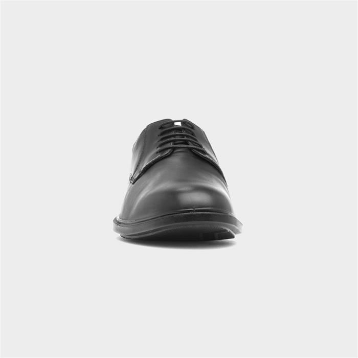 Dayton Mens Black Leather Shoe