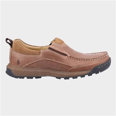 Mens Duncan Leather Shoes in Brown