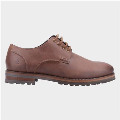 Mens Travis Leather Shoe in Brown