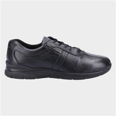 Cam 2 Mens Leather Lace Up Shoe in Black