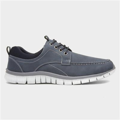 Harry Mens Navy Lace Up Casual Shoe