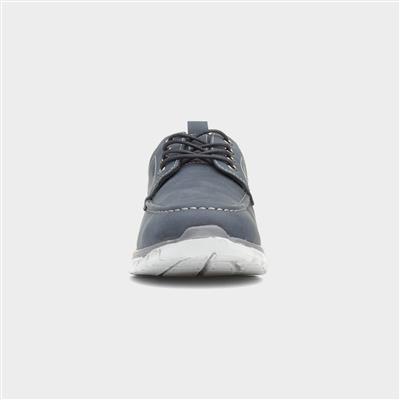 Harry Mens Navy Lace Up Casual Shoe