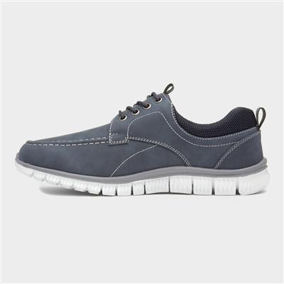 Harry Mens Navy Lace Up Casual Shoe