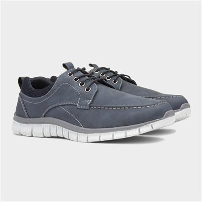 Harry Mens Navy Lace Up Casual Shoe