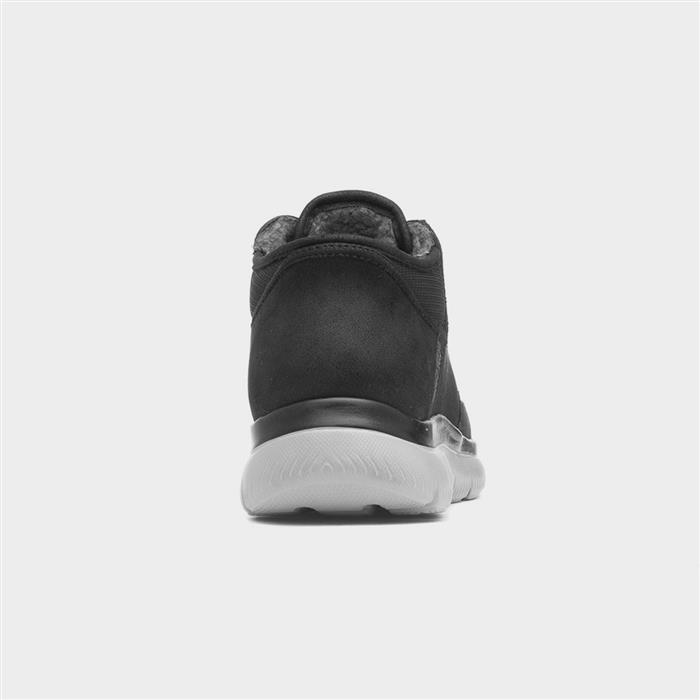 Slip Ins Summits Siegul Mens Black Shoe
