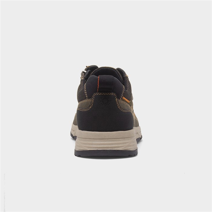Gordon Mens Dark Olive Casual Shoe