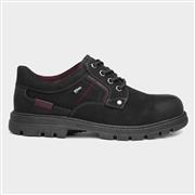Relife Lee Mens Black Lace-Up Shoe (Click For Details)