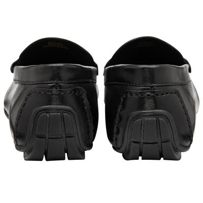 Lotus Marcel Mens Black Leather Loafer-520342 | Shoe Zone