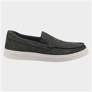 Hush Puppies Mens Mount Slip On in Grey (Click For Details)