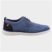 Hush Puppies Mens Sandy Lace Up Shoe in Blue (Click For Details)