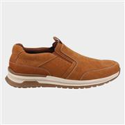 Hush Puppies Mens Cole Slip On in Tan (Click For Details)
