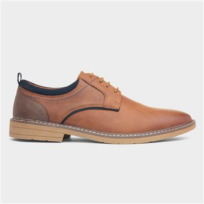 Atacama Mens Tan Lace Up Shoe