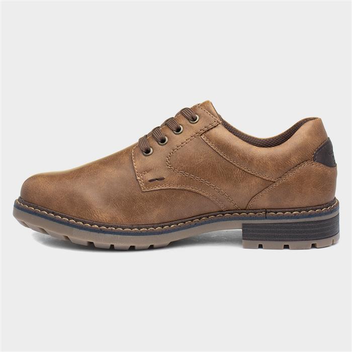 mens tan lace up boots